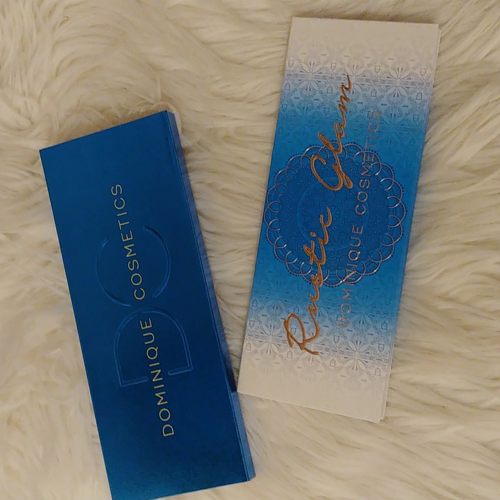 💙FIRM! NWT DOMINIQUE COSMETICS RUSTIC GLAM EYESHADOW PALETTE